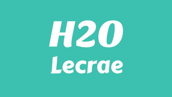 H2O Lyrics - Lecrae