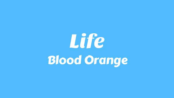 Life Lyrics - Blood Orange
