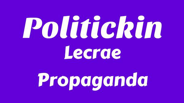 Politickin Lyrics - Lecrae, Propaganda