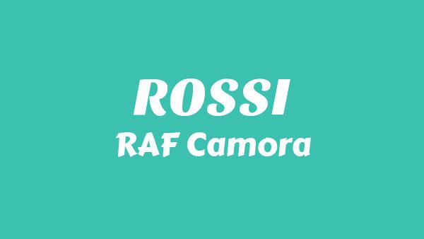 ROSSI Lyrics - RAF Camora