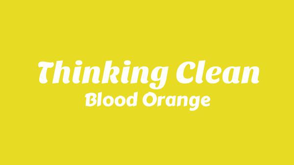 Thinking Clean Lyrics - Blood Orange