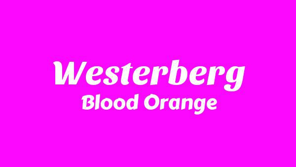 Westerberg Lyrics - Blood Orange