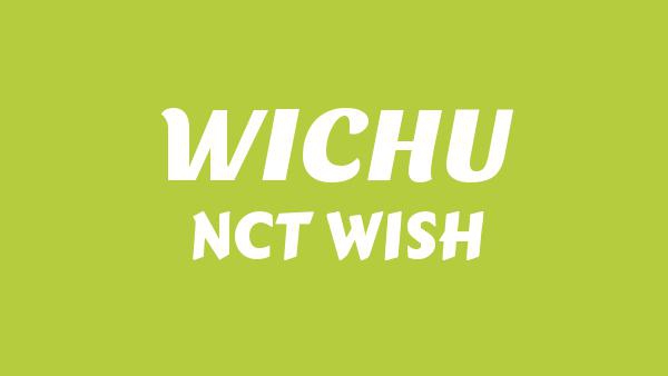 WICHU Lyrics - NCT WISH