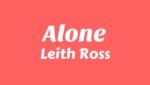 Alone Lyrics