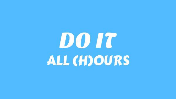 DO IT Lyrics (English Translation) - ALL (H)OURS