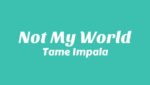 Not My World Lyrics