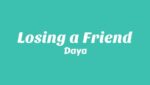 Losing a Friend Lyrics