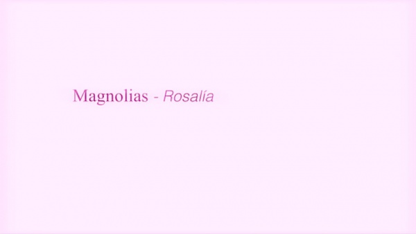 Magnolias Lyrics - ROSALÍA