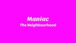 Maniac Lyrics