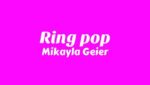 Ring Pop Lyrics