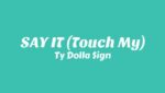 SAY IT (Touch My) Lyrics