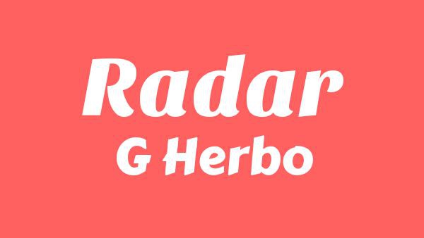 Radar Lyrics - G Herbo