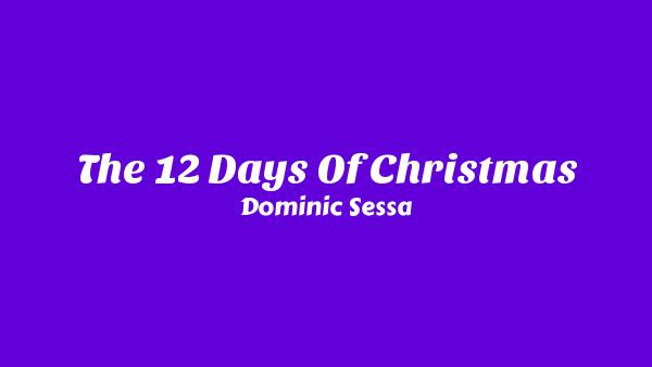 The 12 Days of Christmas Lyrics - Dominic Sessa