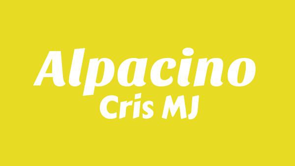 Alpacino Lyrics - Cris MJ
