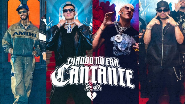 Cuando No Era Cantante (Remix) Lyrics - El Bogueto, Anuel AA