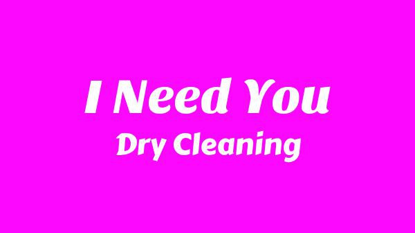 I Need You Lyrics - Dry Cleaning