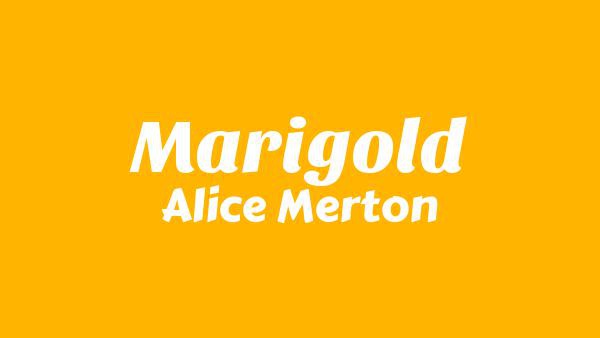 Marigold Lyrics - Alice Merton