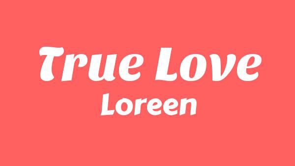 True Love Lyrics - Loreen