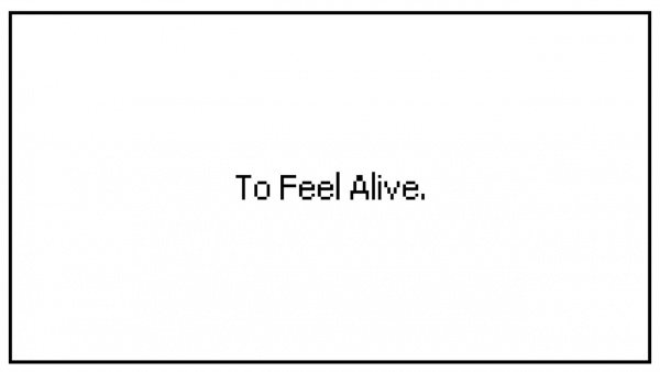 To feel alive Lyrics - Phantoskii
