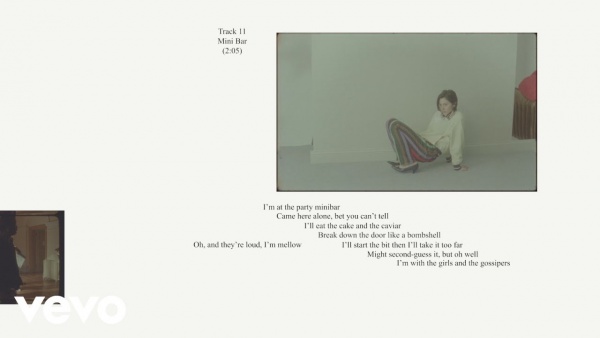 Minibar Lyrics - Gracie Abrams