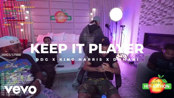KEEP IT PLAYER Lyrics - DDG, Domani, King Harris